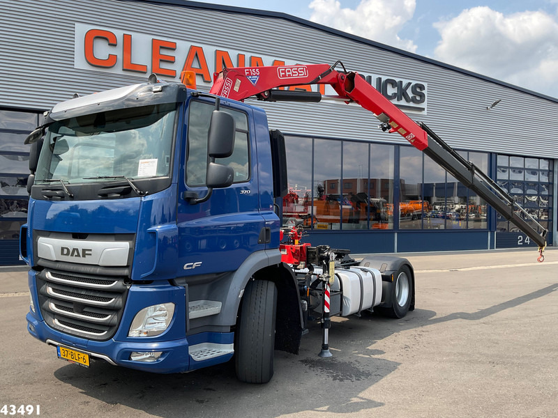 DAF FT CF 370 Euro 6 Fassi 15 Tonmeter laadkraan - Tractor: foto 1 DAF FT CF 370 Euro 6 Fassi 15 Tonmeter laadkraan - Tractor: foto 1