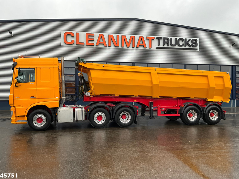DAF FTG XF 530 6x2 Euro 6 ZF Intarder Kiphydrauliek + OVA 2-assige kipoplegger 32m³ - Tractor: foto 2 DAF FTG XF 530 6x2 Euro 6 ZF Intarder Kiphydrauliek + OVA 2-assige kipoplegger 32m³ - Tractor: foto 2