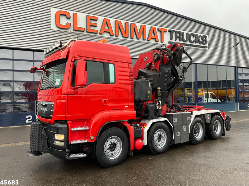 MAN TGS 41.480 8x4 ZF Intarder Fassi 130 Tonmeter laadkraan + Fly-JIb - Tractor: foto 2 MAN TGS 41.480 8x4 ZF Intarder Fassi 130 Tonmeter laadkraan + Fly-JIb - Tractor: foto 2