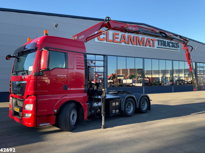 MAN TGX 28.440 Euro 6 Fassi 23 Tonmeter laadkraan + Fly-Jib - Tractor: foto 1 MAN TGX 28.440 Euro 6 Fassi 23 Tonmeter laadkraan + Fly-Jib - Tractor: foto 1