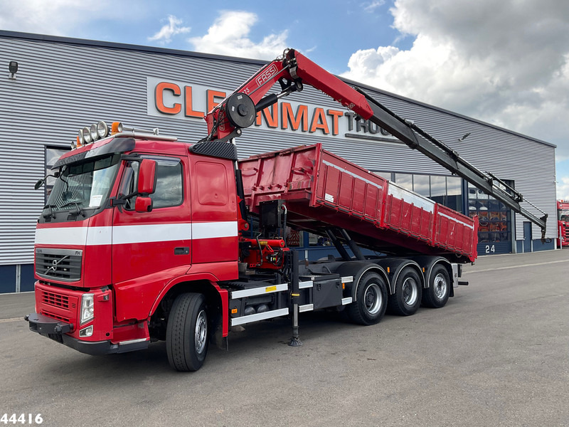 Volvo FH 460 8x4 Fassi 27 Tonmeter laadkraan (bouwjaar 2019) - Caminhão basculante, Caminhão grua: foto 1 Volvo FH 460 8x4 Fassi 27 Tonmeter laadkraan (bouwjaar 2019) - Caminhão basculante, Caminhão grua: foto 1