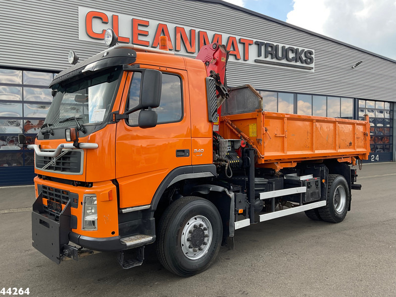 Volvo FM 340 4x4 Palfinger 10 Tonmeter laadkraan Manual Full steel - Caminhão basculante, Caminhão grua: foto 2 Volvo FM 340 4x4 Palfinger 10 Tonmeter laadkraan Manual Full steel - Caminhão basculante, Caminhão grua: foto 2
