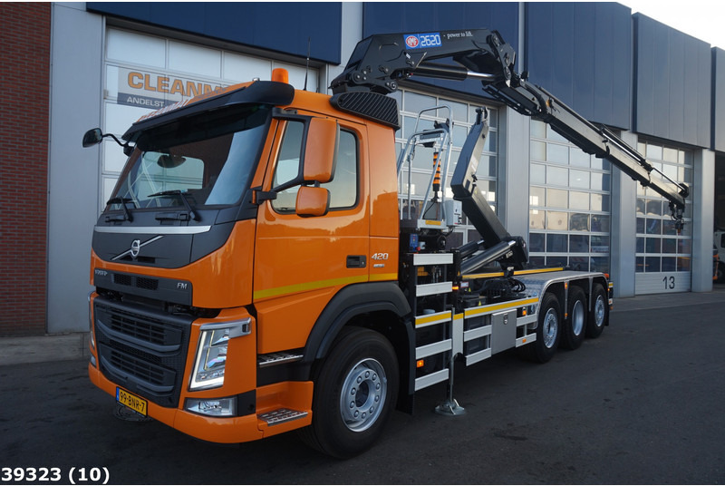 Volvo FM 420 8x2 HMF 26 Tonmeter laadkraan - Caminhão polibenne, Caminhão grua: foto 1 Volvo FM 420 8x2 HMF 26 Tonmeter laadkraan - Caminhão polibenne, Caminhão grua: foto 1