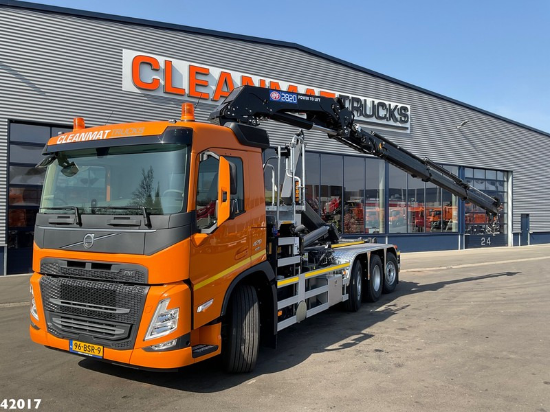 Volvo FM 420 8x2 HMF 28 Tonmeter laadkraan - Caminhão polibenne, Caminhão grua: foto 1 Volvo FM 420 8x2 HMF 28 Tonmeter laadkraan - Caminhão polibenne, Caminhão grua: foto 1