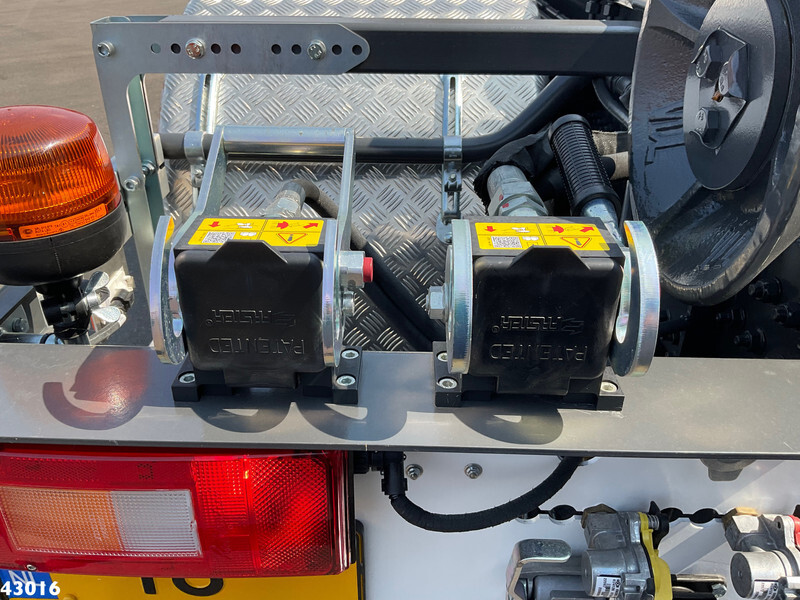 Caminhão polibenne, Caminhão grua Volvo FM 430 HMF 23 Tonmeter laadkraan Welvaarts laadkraan weegsysteem: foto 9