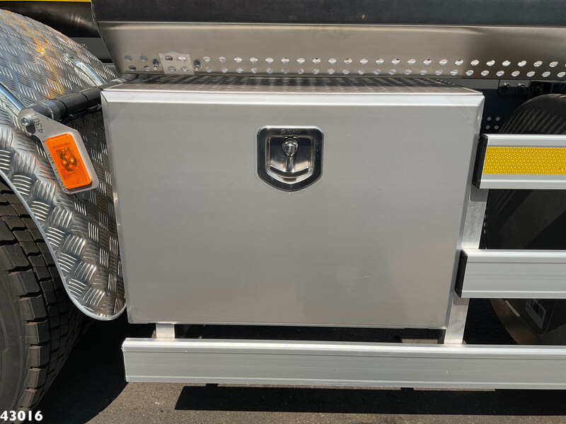 Caminhão polibenne, Caminhão grua Volvo FM 430 HMF 23 Tonmeter laadkraan Welvaarts laadkraan weegsysteem: foto 11