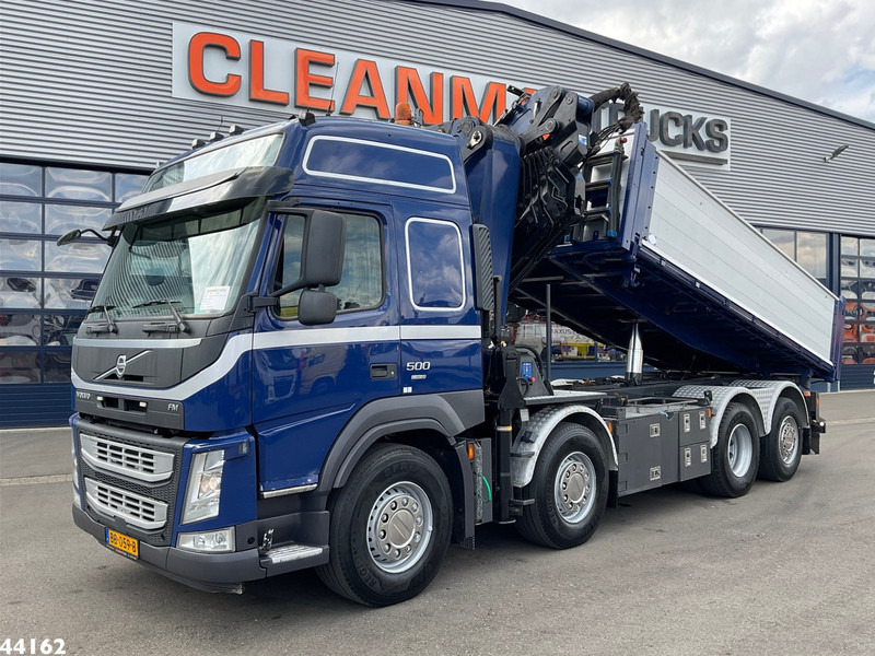 Volvo FM 500 Euro 6 HMF 50 Tonmeter laadkraan + Fly-Jib - Caminhão grua: foto 3 Volvo FM 500 Euro 6 HMF 50 Tonmeter laadkraan + Fly-Jib - Caminhão grua: foto 3
