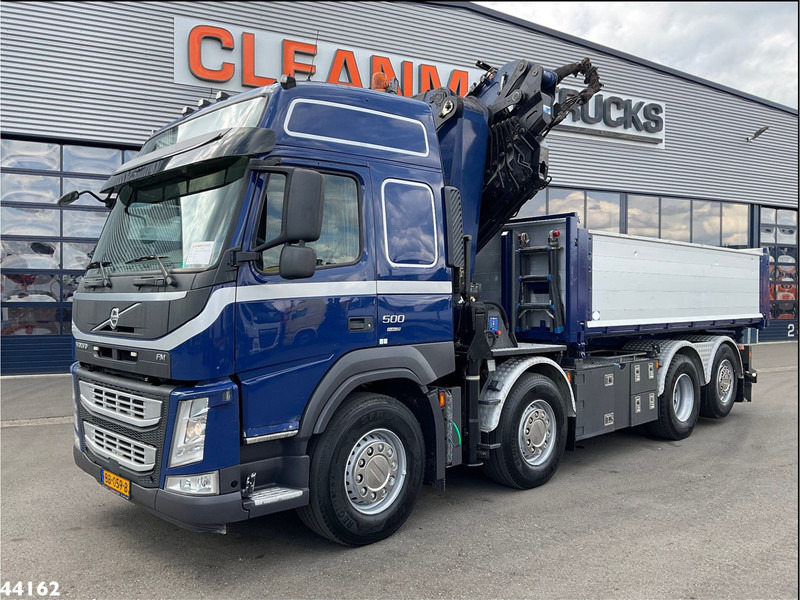 Volvo FM 500 Euro 6 HMF 50 Tonmeter laadkraan + Fly-Jib - Caminhão basculante, Caminhão grua: foto 4 Volvo FM 500 Euro 6 HMF 50 Tonmeter laadkraan + Fly-Jib - Caminhão basculante, Caminhão grua: foto 4