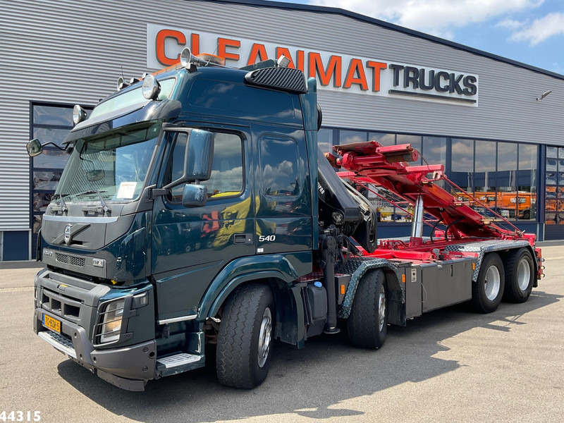 Volvo FMX 540 8x4 Euro 6 Hiab 28 Tonmeter laadkraan - Caminhão com sistema de cabo, Caminhão grua: foto 2 Volvo FMX 540 8x4 Euro 6 Hiab 28 Tonmeter laadkraan - Caminhão com sistema de cabo, Caminhão grua: foto 2