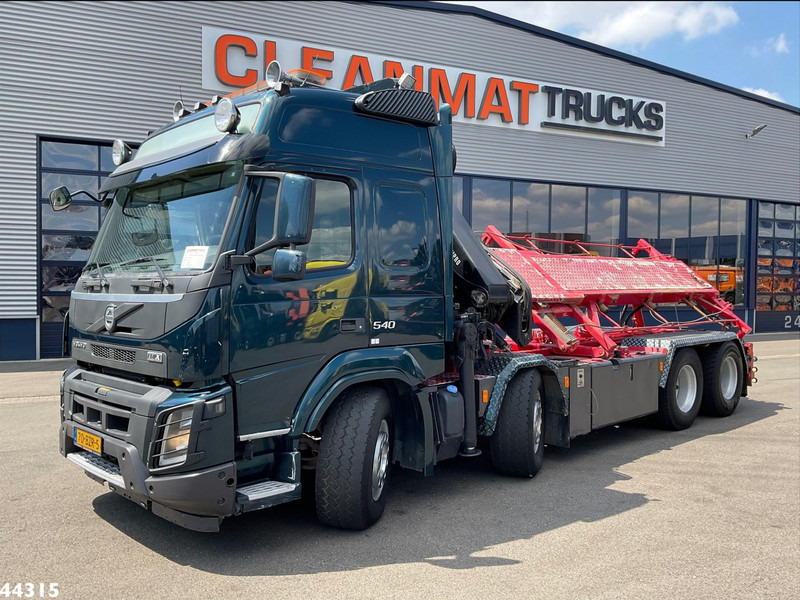 Volvo FMX 540 8x4 Euro 6 Hiab 28 Tonmeter laadkraan - Caminhão com sistema de cabo, Caminhão grua: foto 3 Volvo FMX 540 8x4 Euro 6 Hiab 28 Tonmeter laadkraan - Caminhão com sistema de cabo, Caminhão grua: foto 3