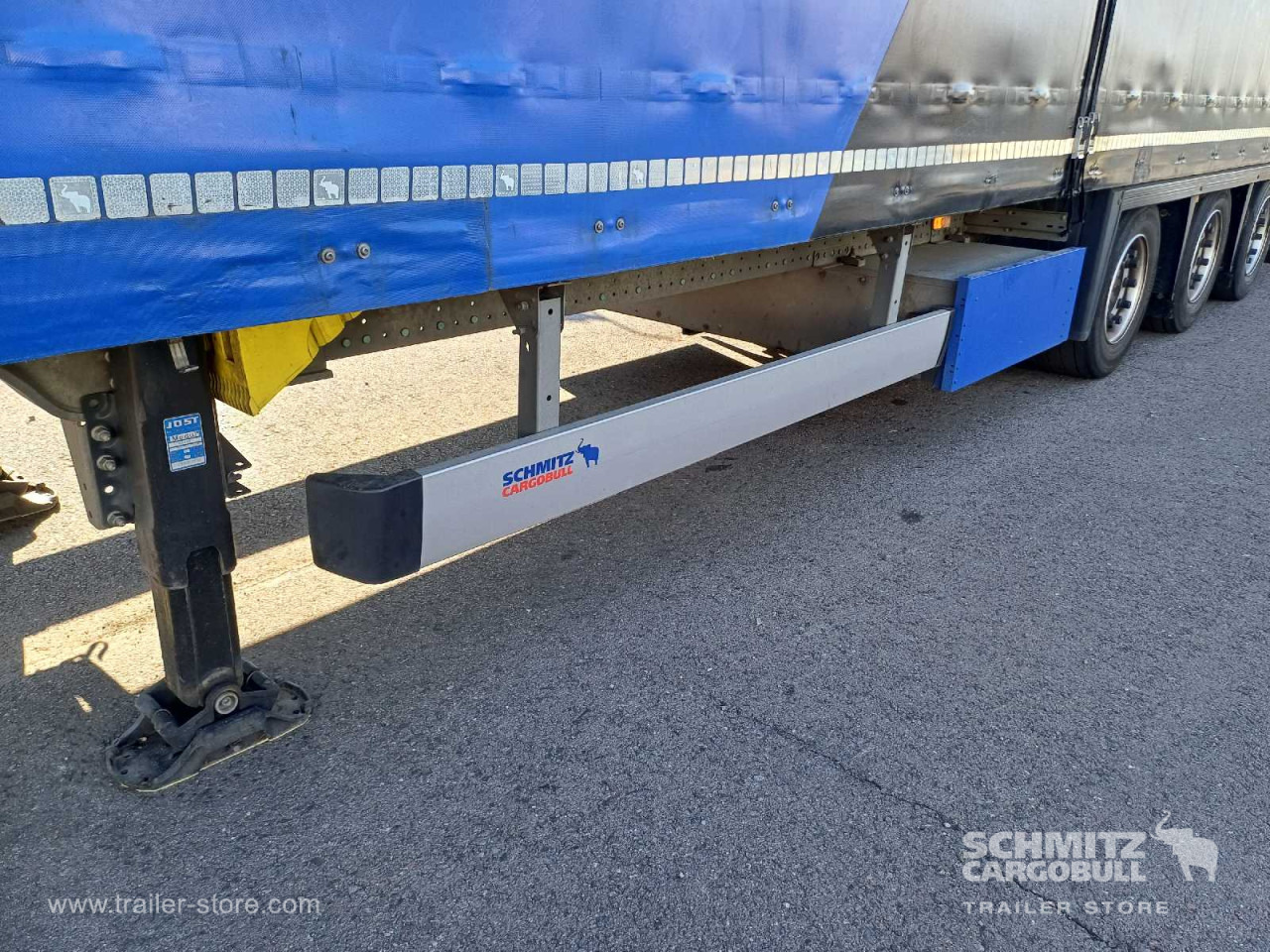 SCHMITZ Auflieger Curtainsider Mega - Semi-reboque de lona: foto 3 SCHMITZ Auflieger Curtainsider Mega - Semi-reboque de lona: foto 3