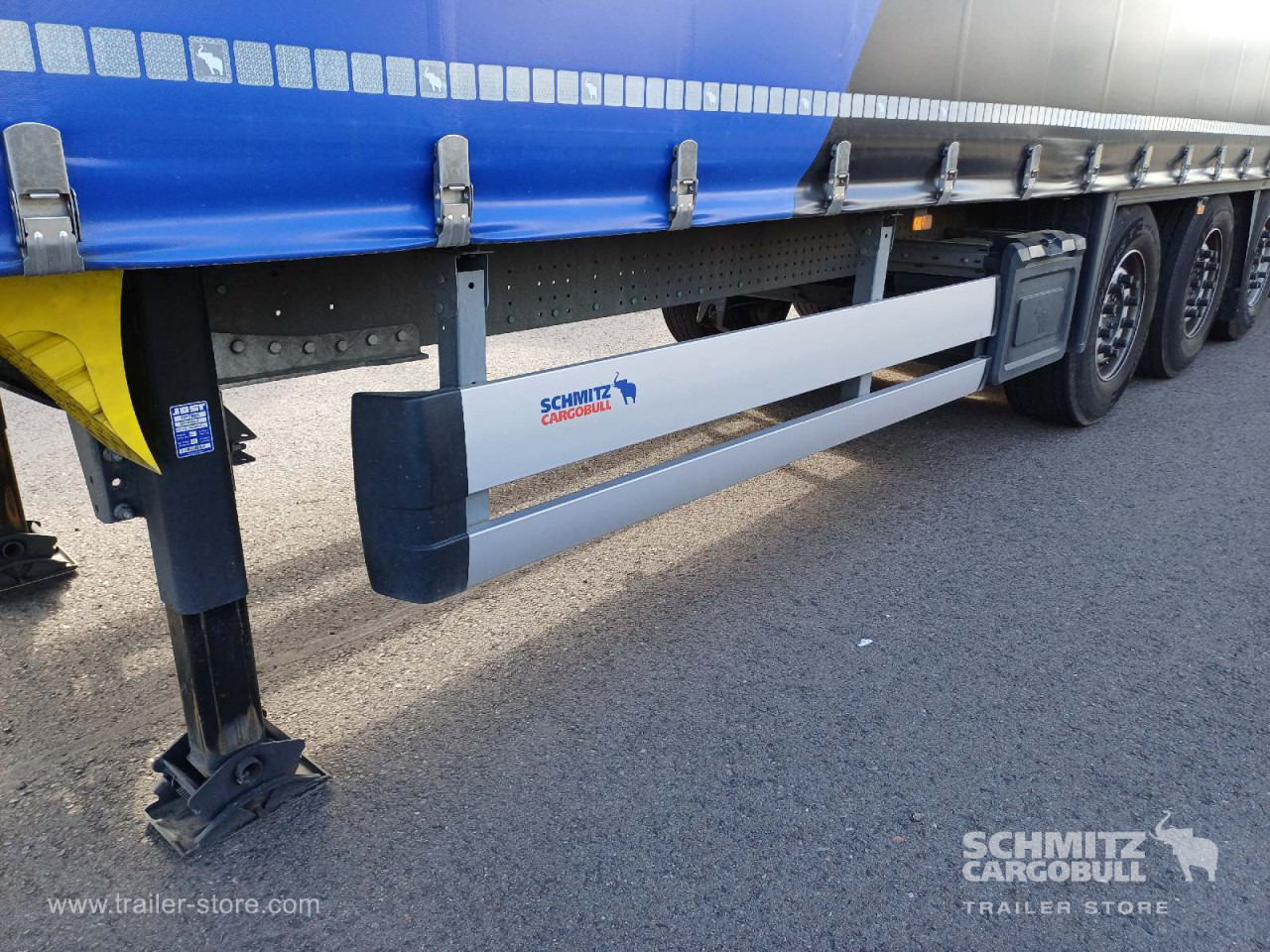 SCHMITZ Auflieger Curtainsider Mega - Semi-reboque de lona: foto 4 SCHMITZ Auflieger Curtainsider Mega - Semi-reboque de lona: foto 4