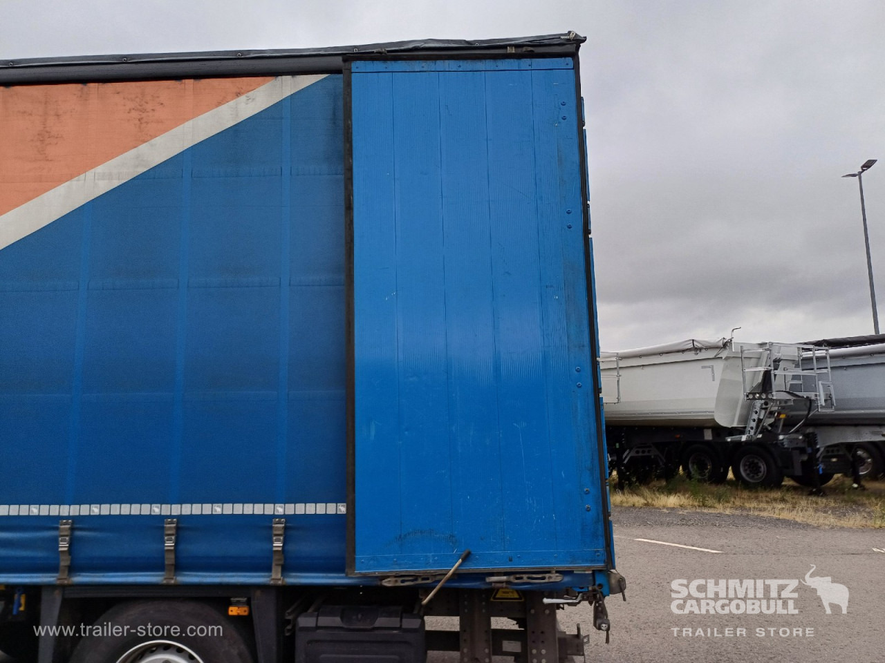 Semi-reboque de lona SCHMITZ Auflieger Curtainsider Standard Forklift holder: foto 12