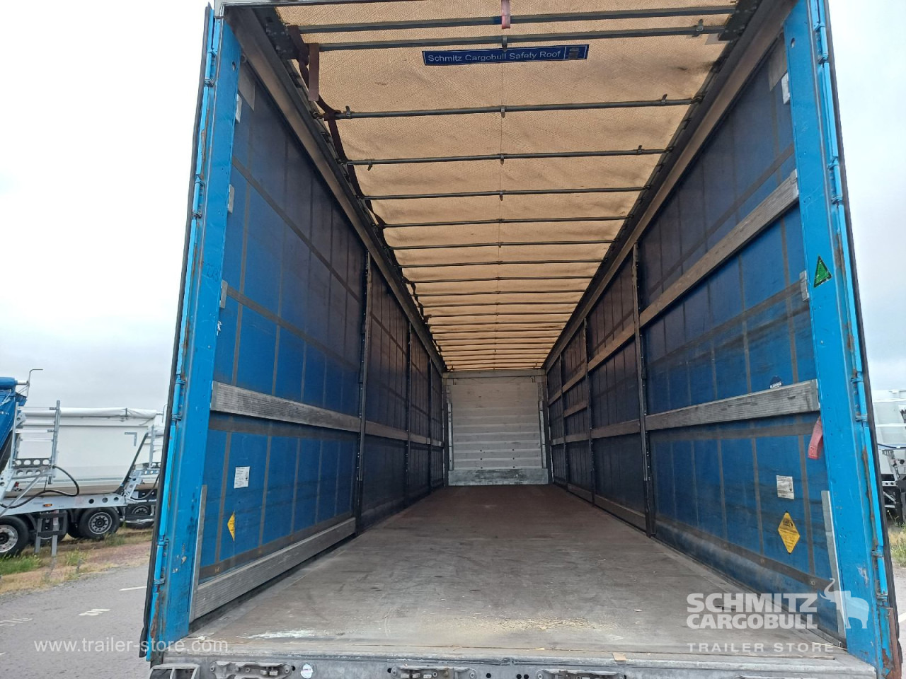 Semi-reboque de lona SCHMITZ Auflieger Curtainsider Standard Forklift holder: foto 9