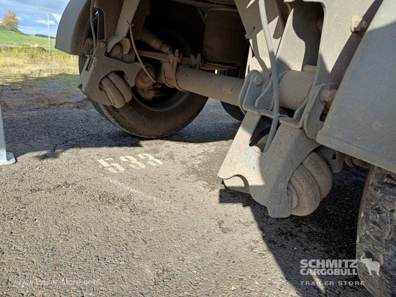 SCHMITZ Auflieger Kipper Alukastenmulde 24m³ - Semireboque basculante: foto 2 SCHMITZ Auflieger Kipper Alukastenmulde 24m³ - Semireboque basculante: foto 2