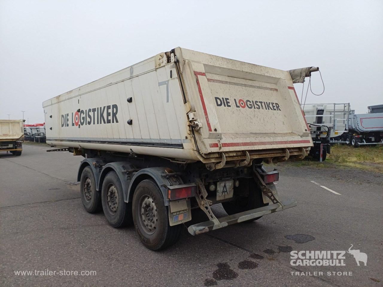 SCHMITZ Auflieger Kipper Alukastenmulde 24m³ - Semireboque basculante: foto 4 SCHMITZ Auflieger Kipper Alukastenmulde 24m³ - Semireboque basculante: foto 4