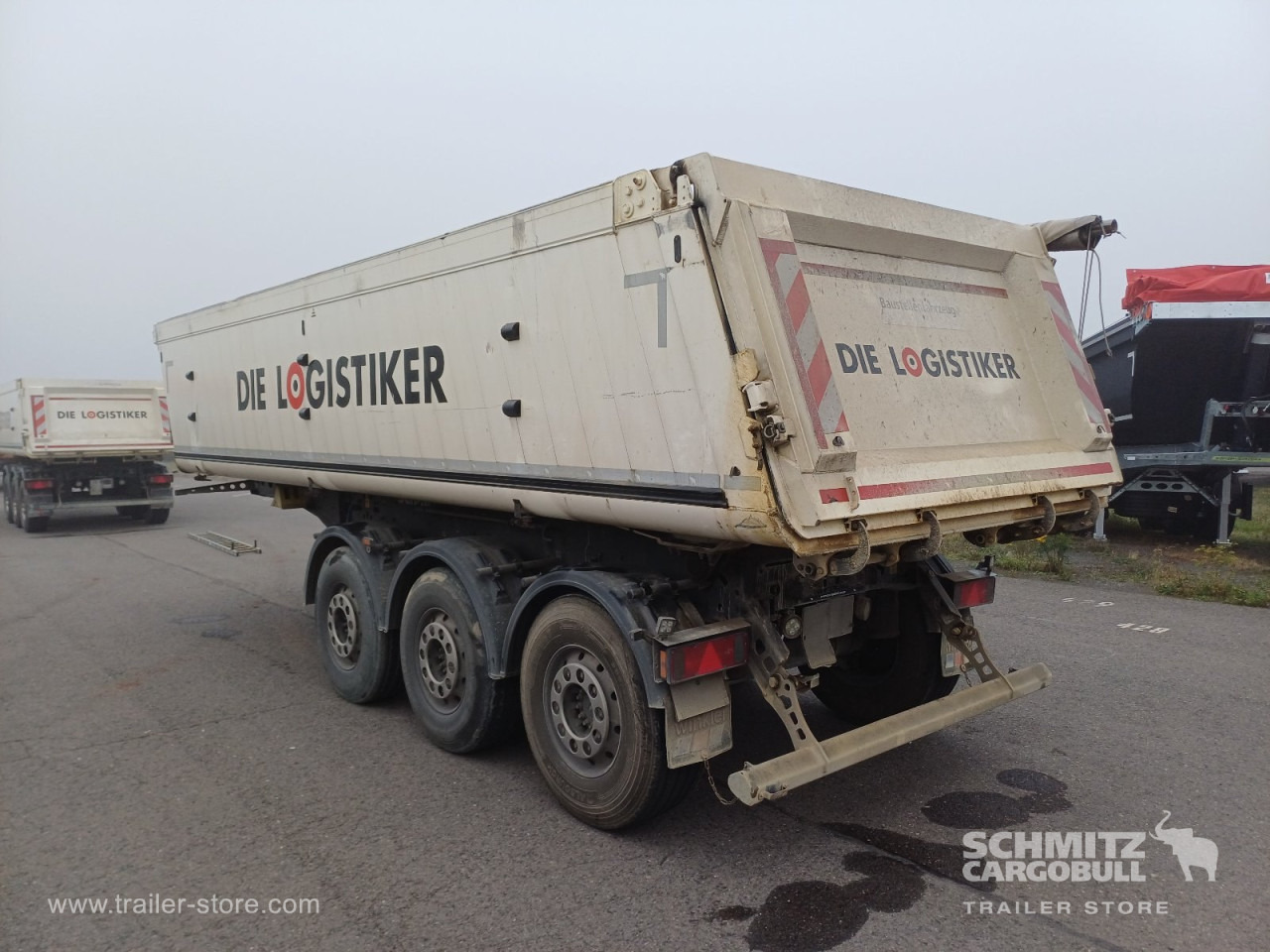 SCHMITZ Auflieger Kipper Alukastenmulde 24m³ - Semireboque basculante: foto 4 SCHMITZ Auflieger Kipper Alukastenmulde 24m³ - Semireboque basculante: foto 4