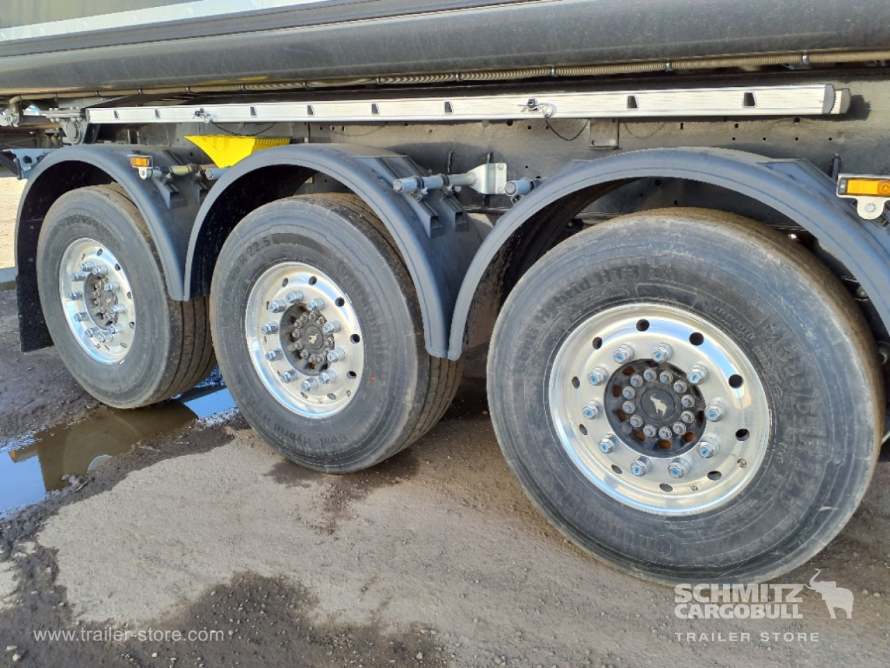 SCHMITZ Tipper Alu-square sided body 55m³ - Semireboque basculante: foto 2 SCHMITZ Tipper Alu-square sided body 55m³ - Semireboque basculante: foto 2