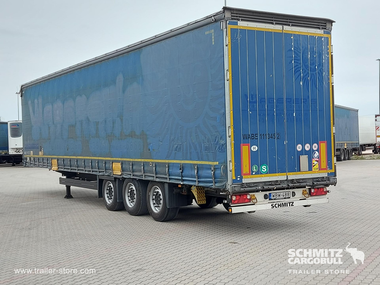 SCHMITZ Curtainsider Mega - Semi-reboque de lona: foto 4 SCHMITZ Curtainsider Mega - Semi-reboque de lona: foto 4
