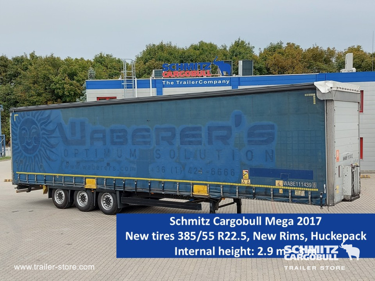 SCHMITZ Curtainsider Mega - Semi-reboque de lona: foto 1 SCHMITZ Curtainsider Mega - Semi-reboque de lona: foto 1