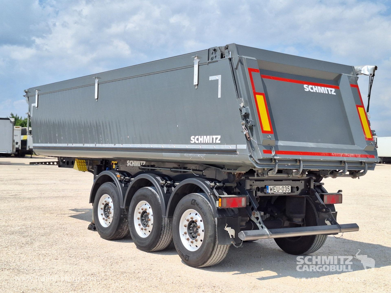 Semireboque basculante SCHMITZ Tipper Alu-square sided body 27m³: foto 10