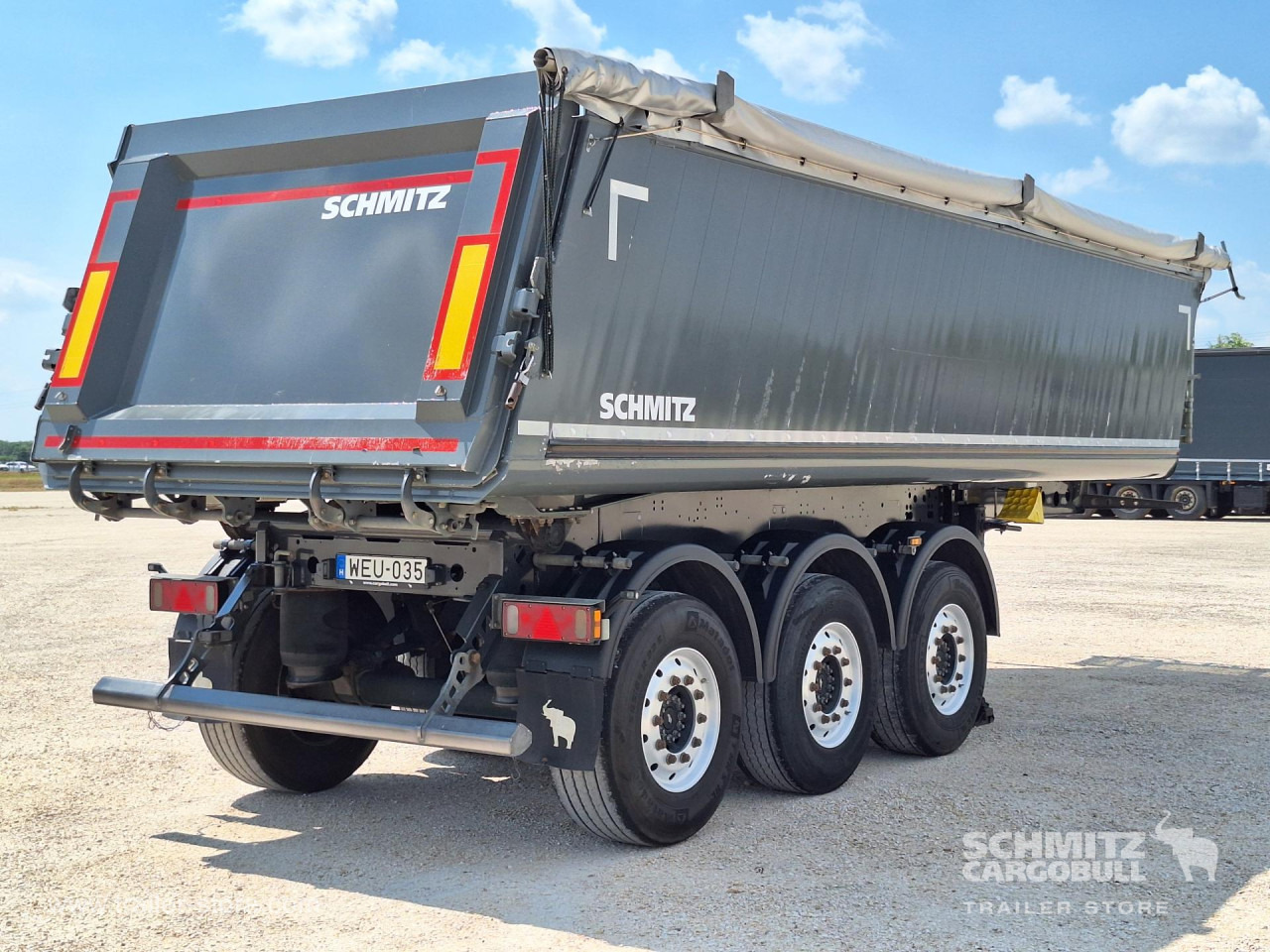 Semireboque basculante SCHMITZ Tipper Alu-square sided body 27m³: foto 11