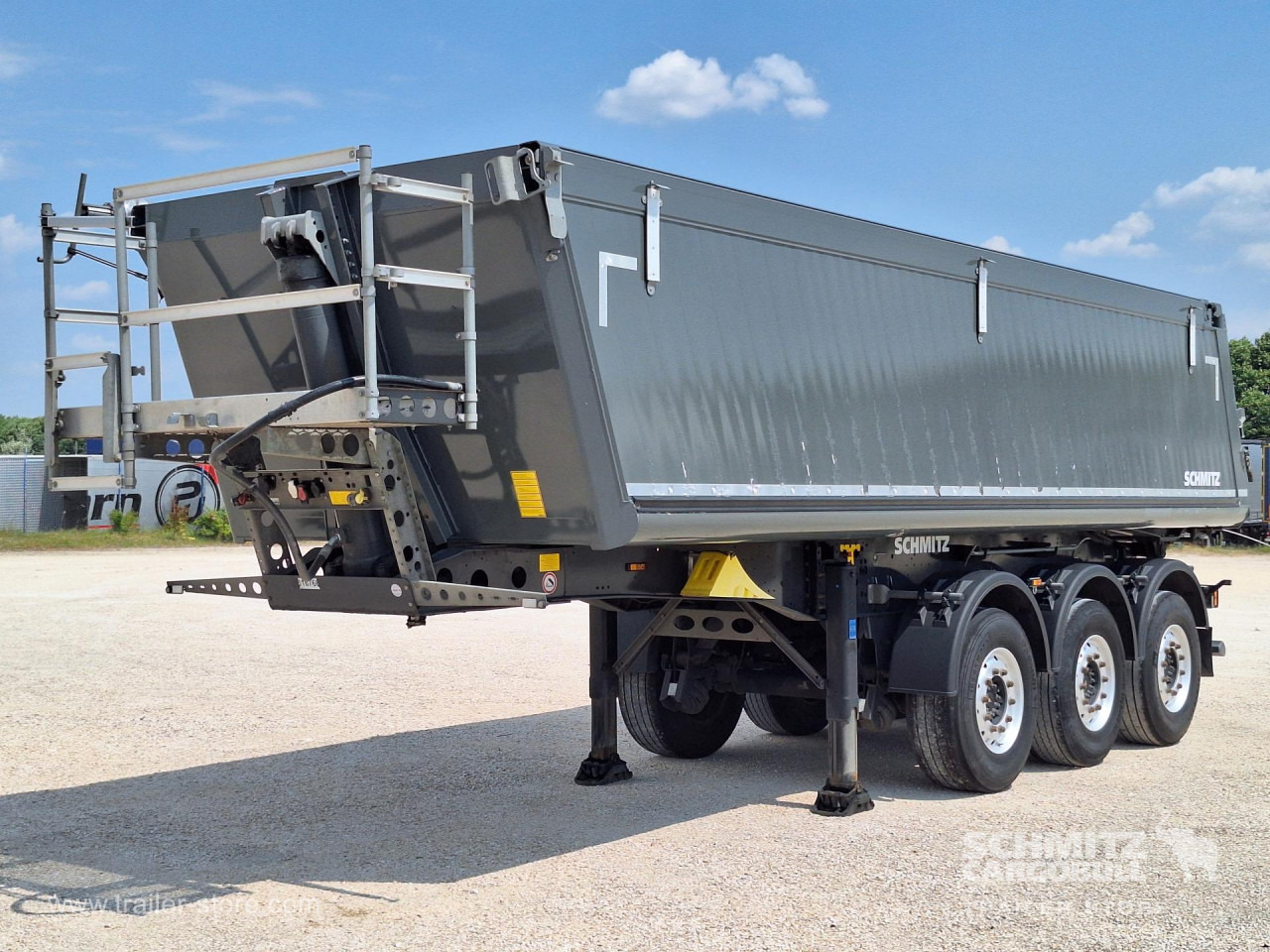 Semireboque basculante SCHMITZ Tipper Alu-square sided body 27m³: foto 8