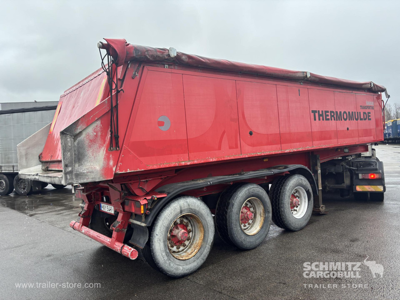 MEIERLING Tipper Alu-square sided body 23m³ - Semireboque basculante: foto 4 MEIERLING Tipper Alu-square sided body 23m³ - Semireboque basculante: foto 4