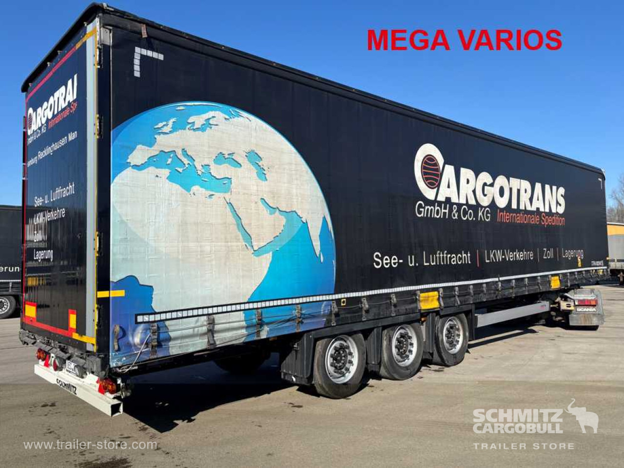 SCHMITZ Curtainsider Mega - Semi-reboque de lona: foto 1 SCHMITZ Curtainsider Mega - Semi-reboque de lona: foto 1