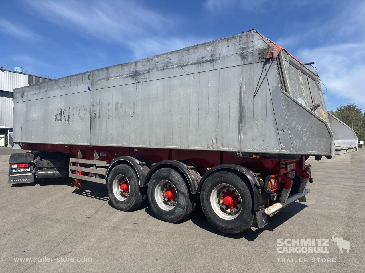 Locação de  Tipper Alu-square sided body 40m³ Tipper Alu-square sided body 40m³: foto 7