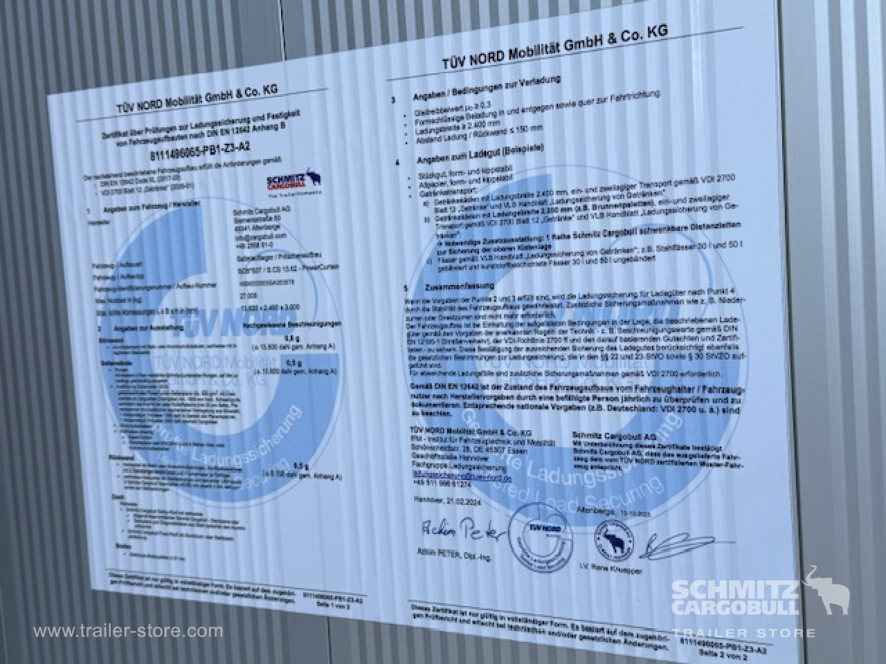 SCHMITZ Oplegger Schuifzeil Mega - Semi-reboque de lona: foto 4 SCHMITZ Oplegger Schuifzeil Mega - Semi-reboque de lona: foto 4