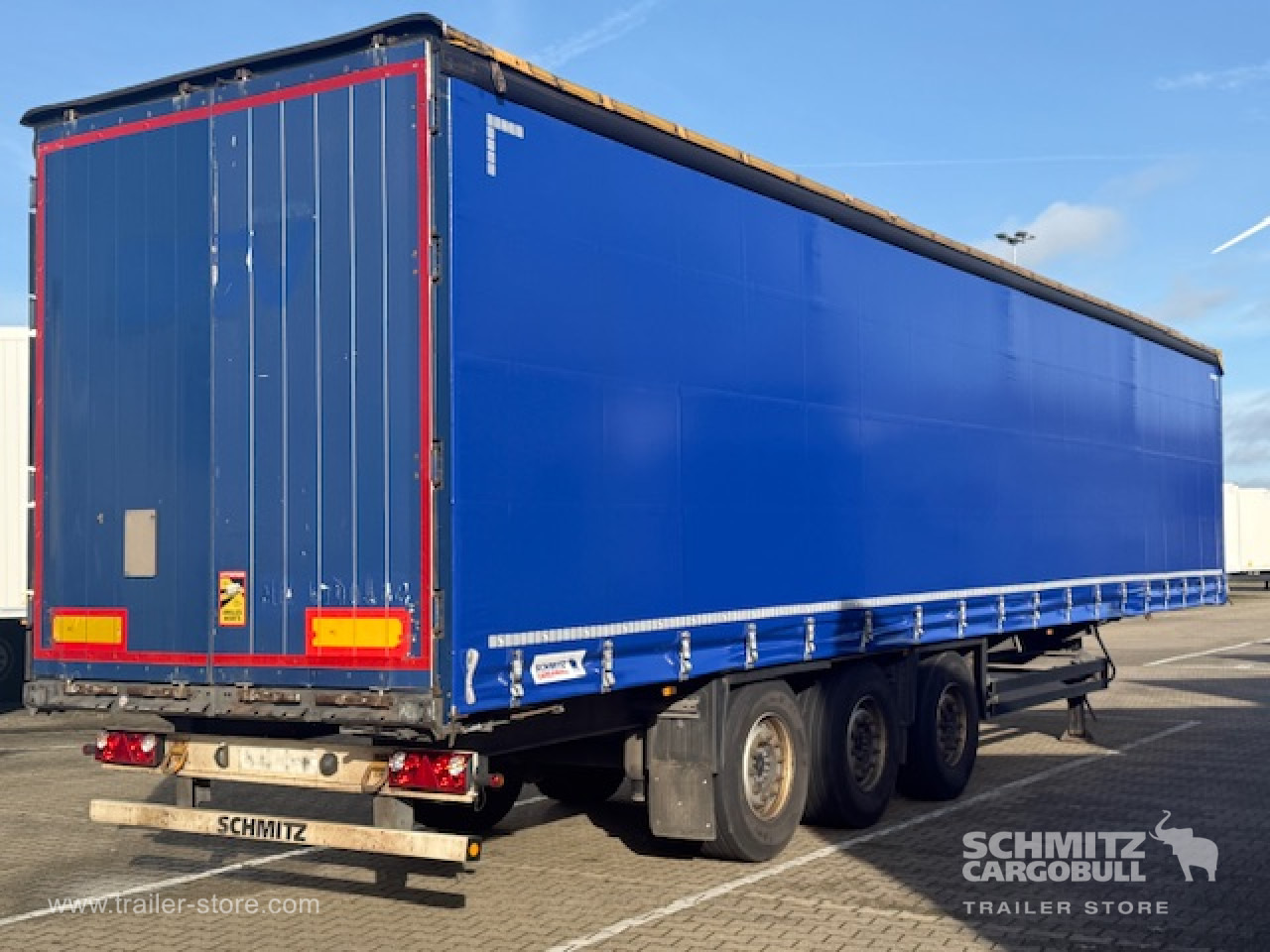 SCHMITZ Oplegger Schuifzeil Standard - Semi-reboque de lona: foto 1 SCHMITZ Oplegger Schuifzeil Standard - Semi-reboque de lona: foto 1