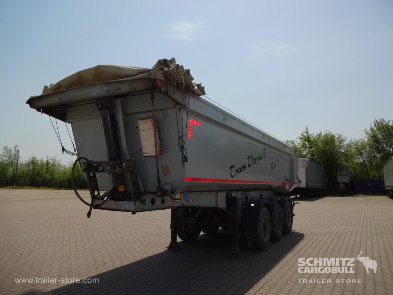 SCHMITZ Tipper Steel half pipe body 252m³ - Semireboque basculante: foto 5 SCHMITZ Tipper Steel half pipe body 252m³ - Semireboque basculante: foto 5