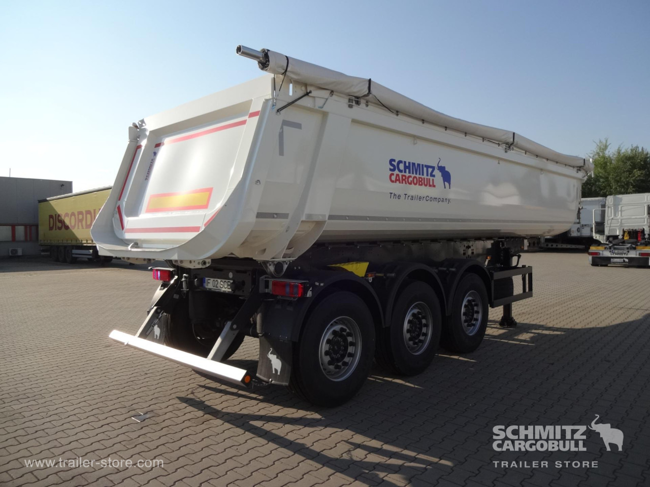 SCHMITZ Tipper Steel half pipe body 27m³ - Semireboque basculante: foto 3 SCHMITZ Tipper Steel half pipe body 27m³ - Semireboque basculante: foto 3