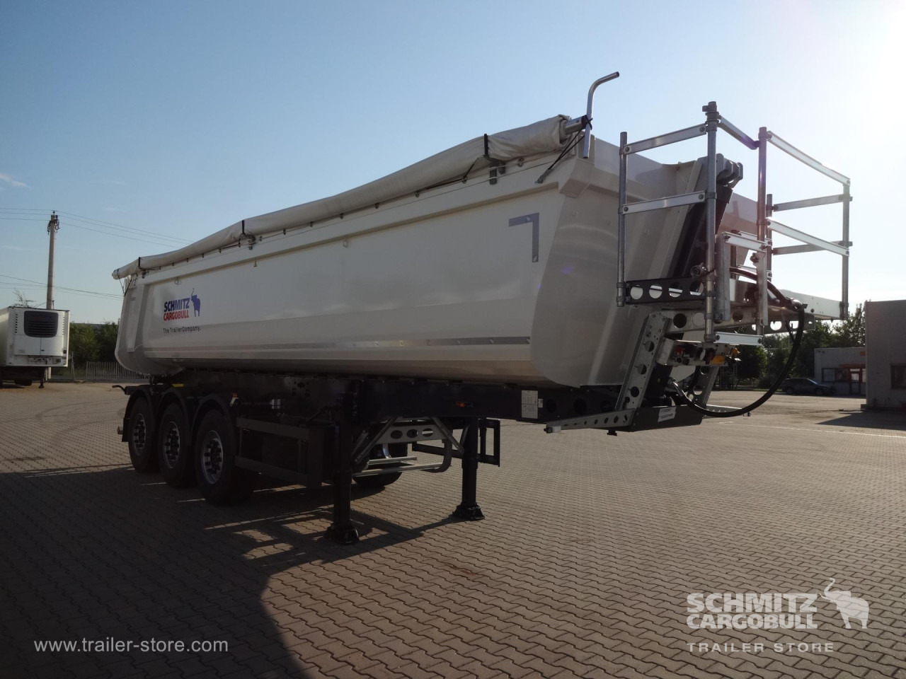 SCHMITZ Tipper Steel half pipe body 27m³ - Semireboque basculante: foto 5 SCHMITZ Tipper Steel half pipe body 27m³ - Semireboque basculante: foto 5