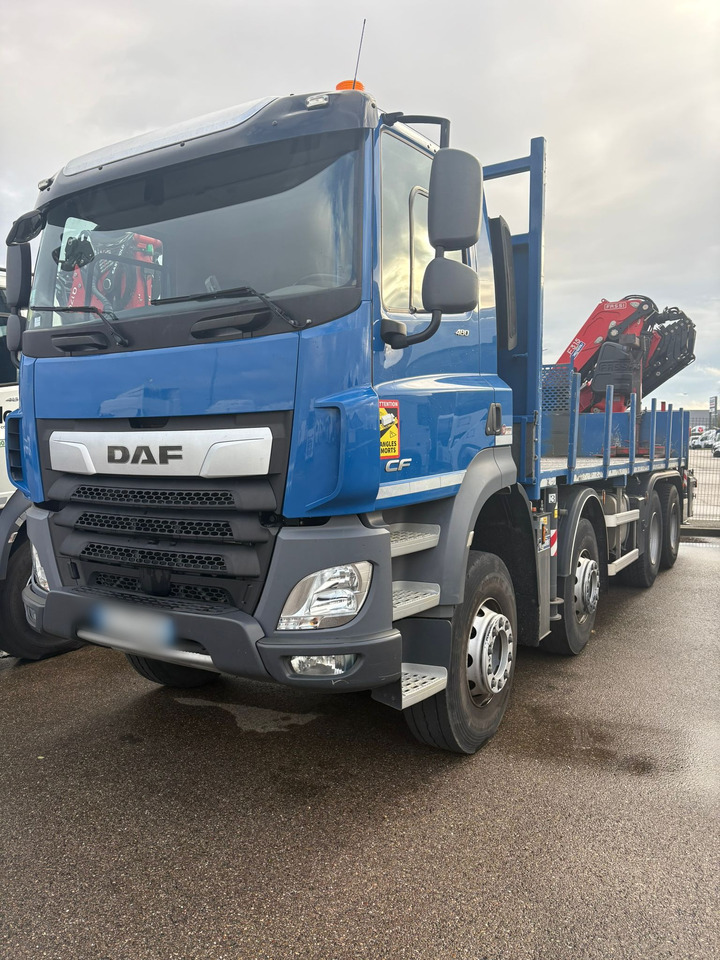 DAF CF 480 8x4 E6 / Fassi F315A.2.26 crane / flatbedCF 480 8x4 E6 / Fassi F315A.2.26 crane / flatbed - Caminhão grua: foto 1 DAF CF 480 8x4 E6 / Fassi F315A.2.26 crane / flatbedCF 480 8x4 E6 / Fassi F315A.2.26 crane / flatbed - Caminhão grua: foto 1
