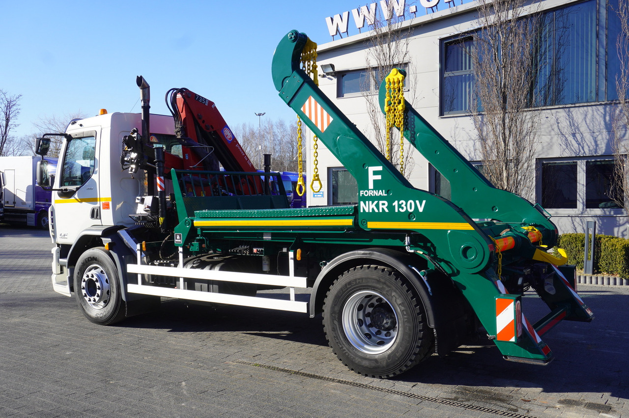 DAF LF 18.310 E6 / Skip loader Fornal NKR 130V / HDS HMF 735 K2 / Manual gearbox - Caminhão grua: foto 5 DAF LF 18.310 E6 / Skip loader Fornal NKR 130V / HDS HMF 735 K2 / Manual gearbox - Caminhão grua: foto 5