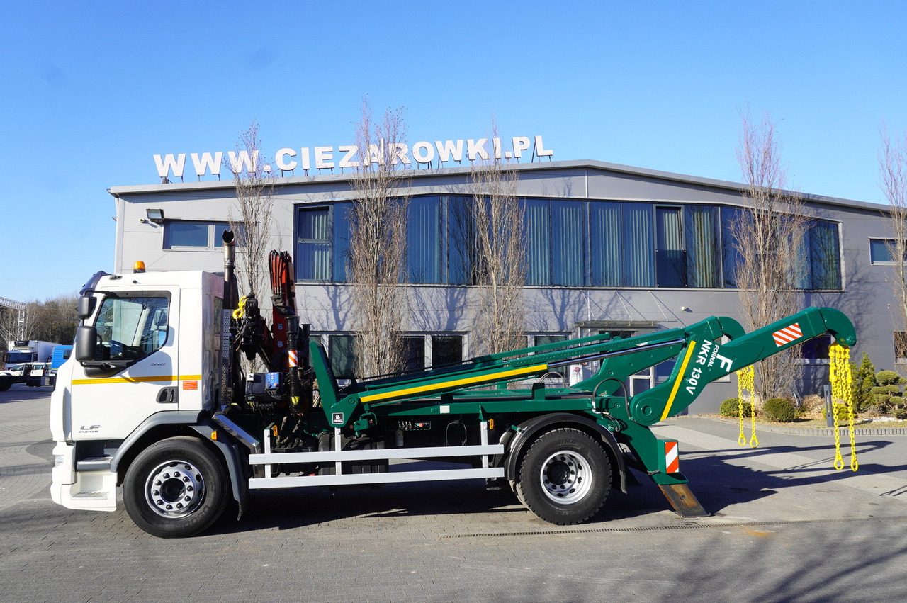 DAF LF 18.310 E6 / Skip loader Fornal NKR 130V / HDS HMF 735 K2 / Manual gearbox - Caminhão grua: foto 3 DAF LF 18.310 E6 / Skip loader Fornal NKR 130V / HDS HMF 735 K2 / Manual gearbox - Caminhão grua: foto 3