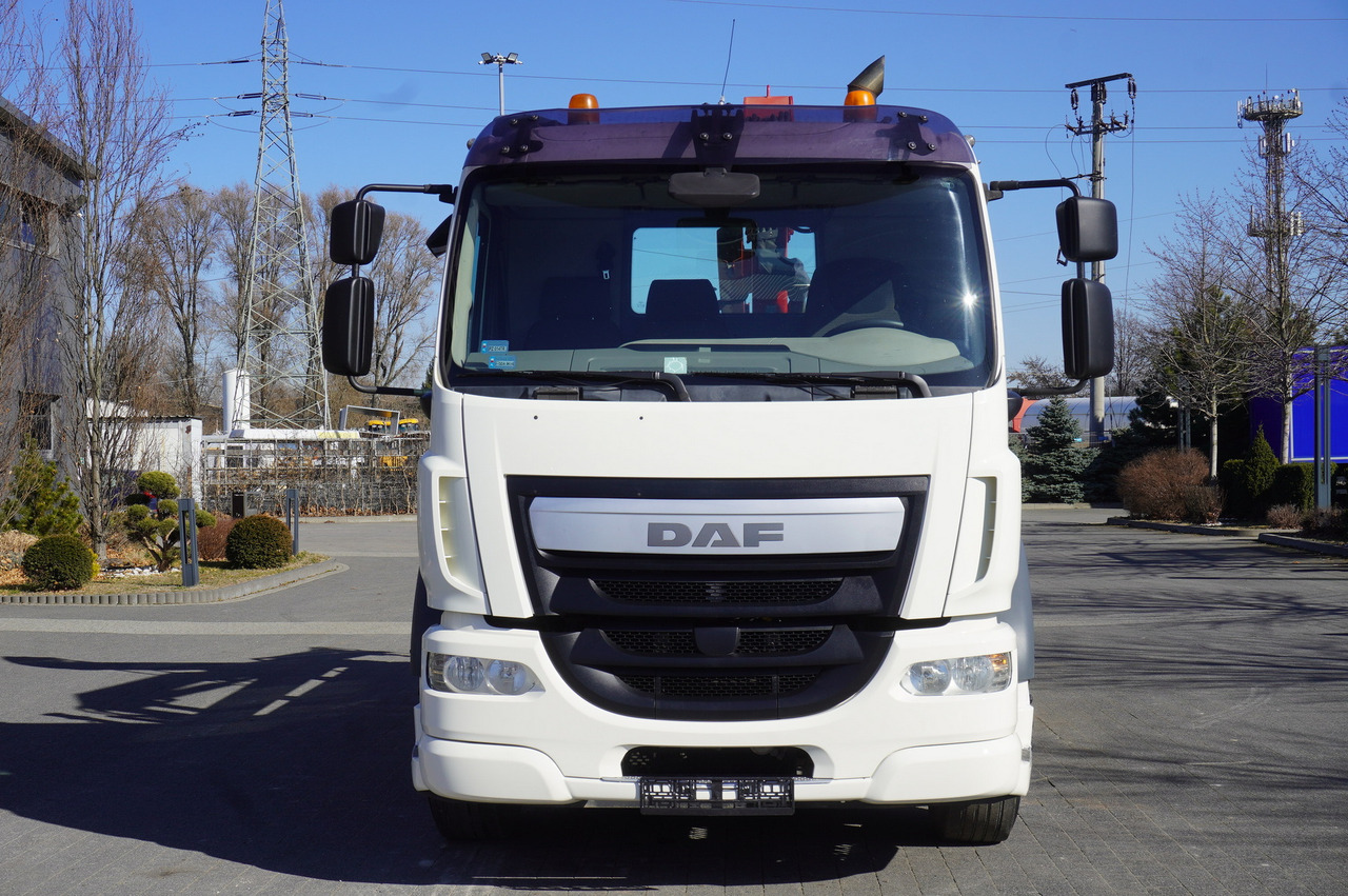 Caminhão multibenne, Caminhão grua DAF LF 18.310 E6 / Skip loader Fornal NKR 130V / HDS HMF 735 K2 / Manual gearbox: foto 11