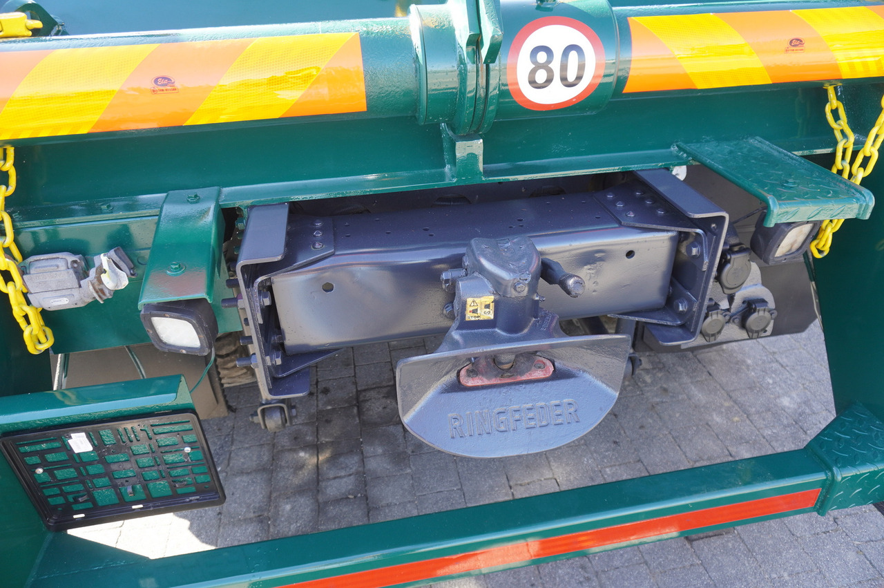 Caminhão multibenne, Caminhão grua DAF LF 18.310 E6 / Skip loader Fornal NKR 130V / HDS HMF 735 K2 / Manual gearbox: foto 14