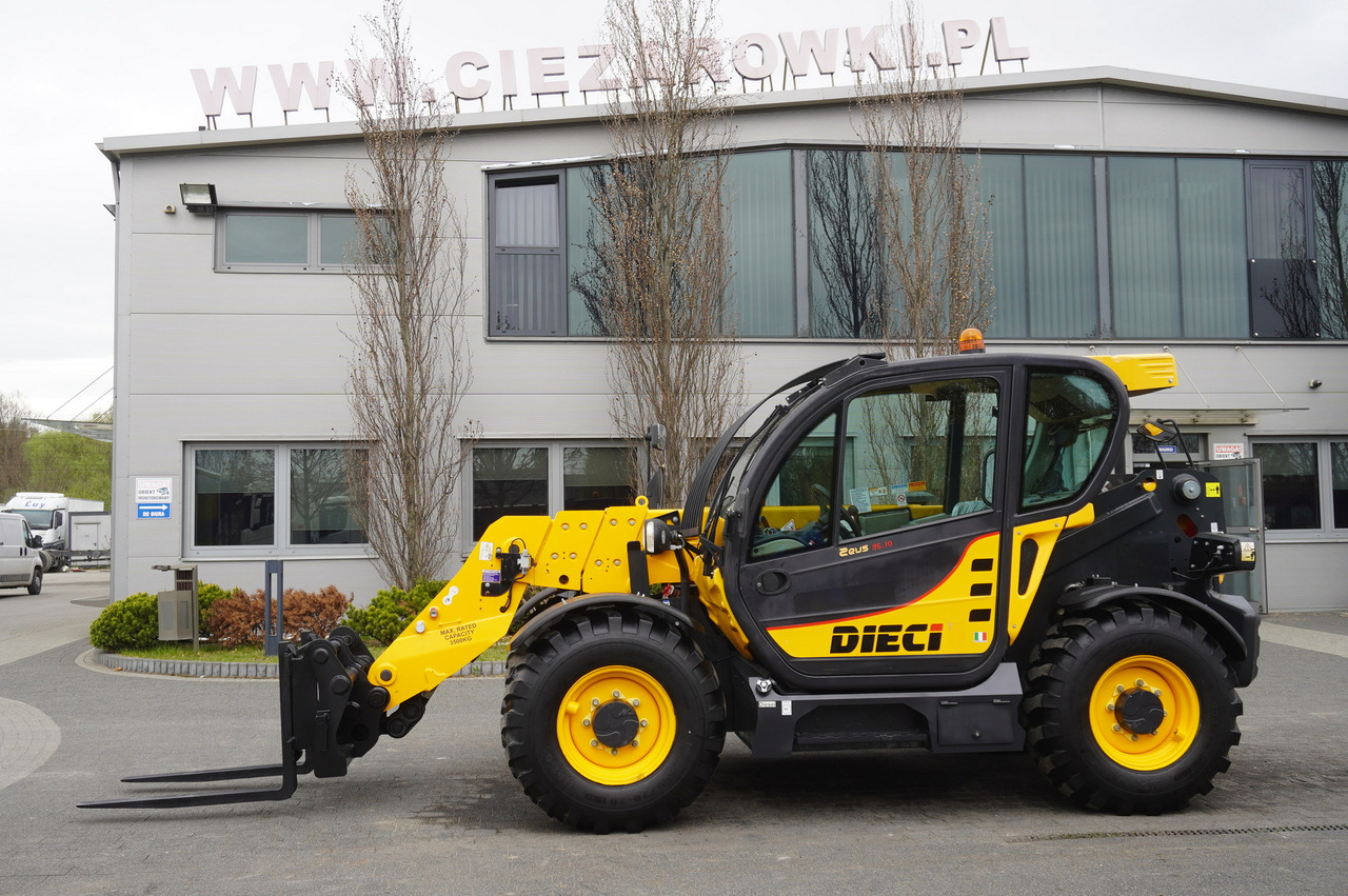 DIECI Zeus 35.10 brand-new telescopic loader / 6 MTH !!! / 10 m reach / 3.5 t - Carregadeira de rodas: foto 4 DIECI Zeus 35.10 brand-new telescopic loader / 6 MTH !!! / 10 m reach / 3.5 t - Carregadeira de rodas: foto 4