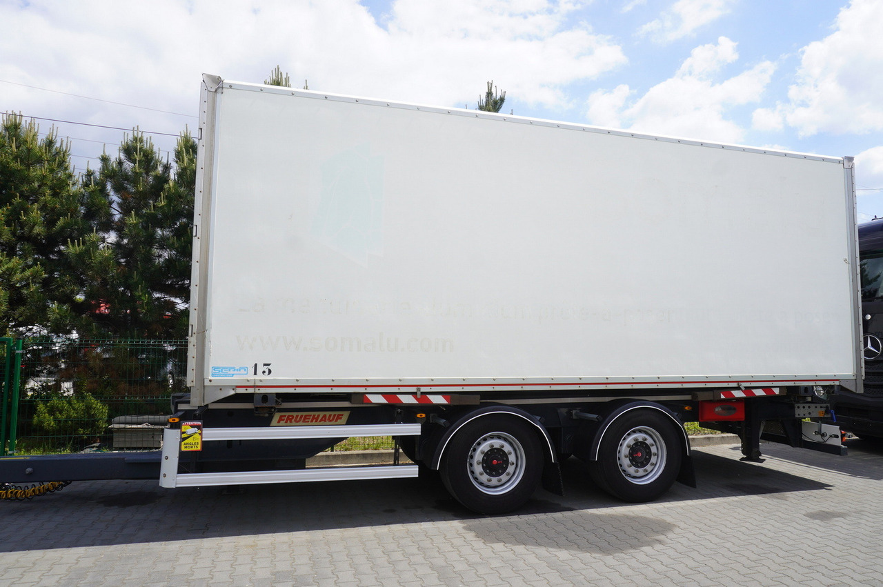 Fruehauf passthrough box trailer 18 EPAL / 2021 / SAF axles - Reboque furgão: foto 2 Fruehauf passthrough box trailer 18 EPAL / 2021 / SAF axles - Reboque furgão: foto 2