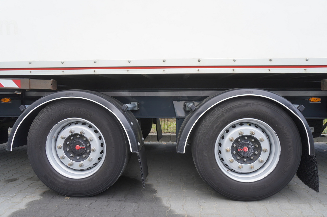 Reboque furgão Fruehauf passthrough box trailer 18 EPAL / 2021 / SAF axles: foto 8