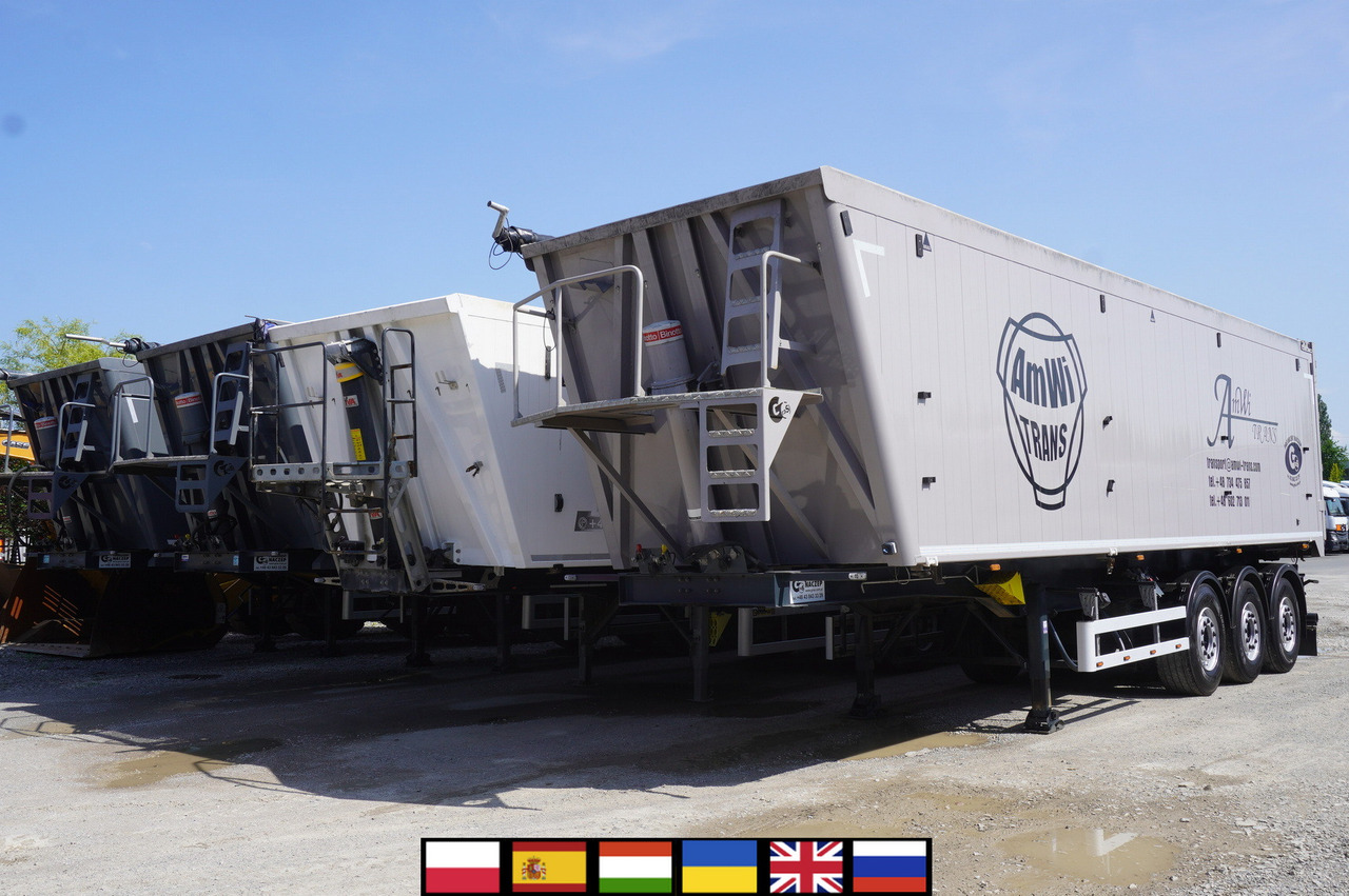 GRAS GS tipper / 52 m3 semi-trailer! / 2023 / 3 units - Semireboque basculante: foto 1 GRAS GS tipper / 52 m3 semi-trailer! / 2023 / 3 units - Semireboque basculante: foto 1