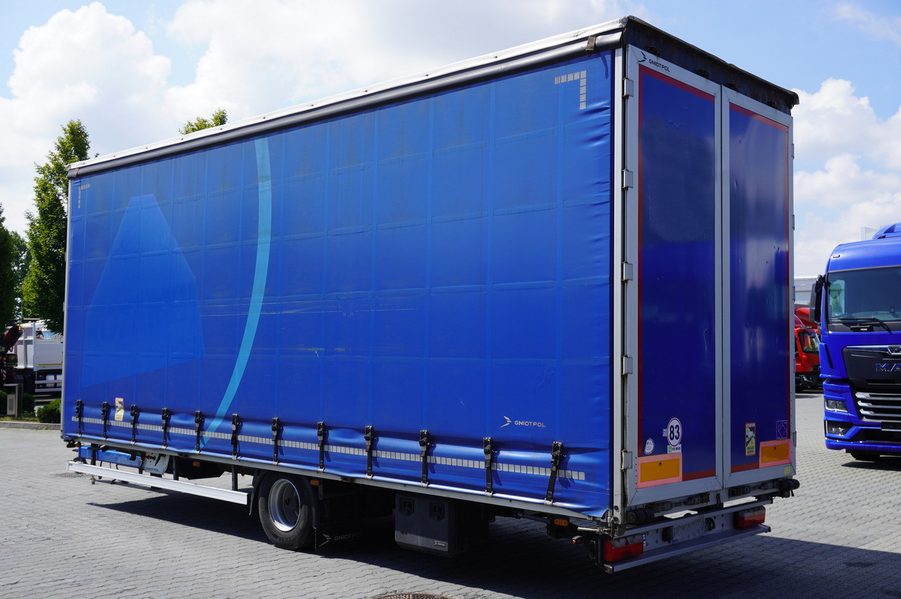 Gniotpol Tandem trailer / 10t / 2018 / 19 pallets - Reboque de lona: foto 3 Gniotpol Tandem trailer / 10t / 2018 / 19 pallets - Reboque de lona: foto 3