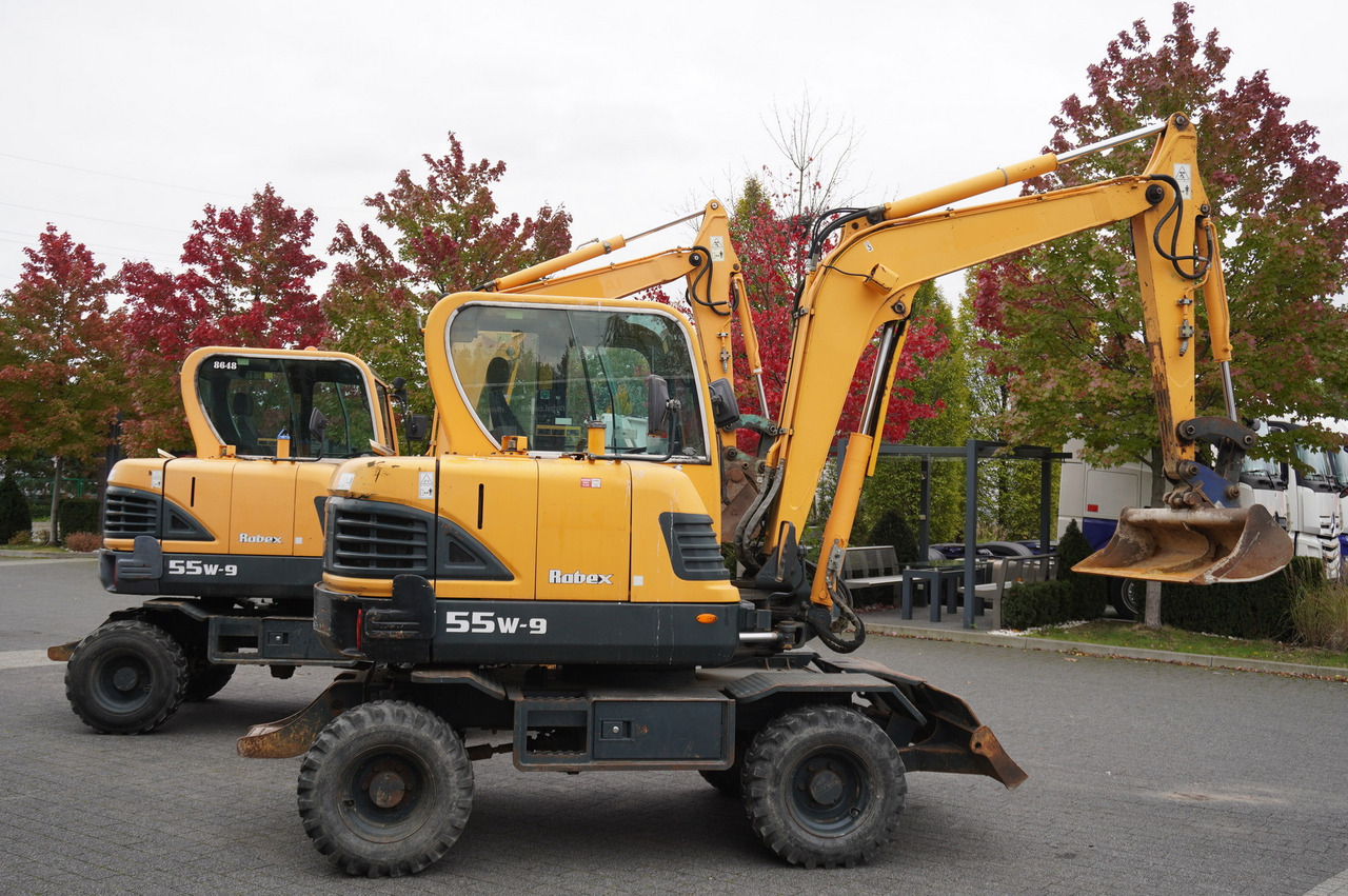 Hyundai Robex 55W-9 Wheeled Excavator 5.5t / 2 units - Escavadeira de rodas: foto 4 Hyundai Robex 55W-9 Wheeled Excavator 5.5t / 2 units - Escavadeira de rodas: foto 4