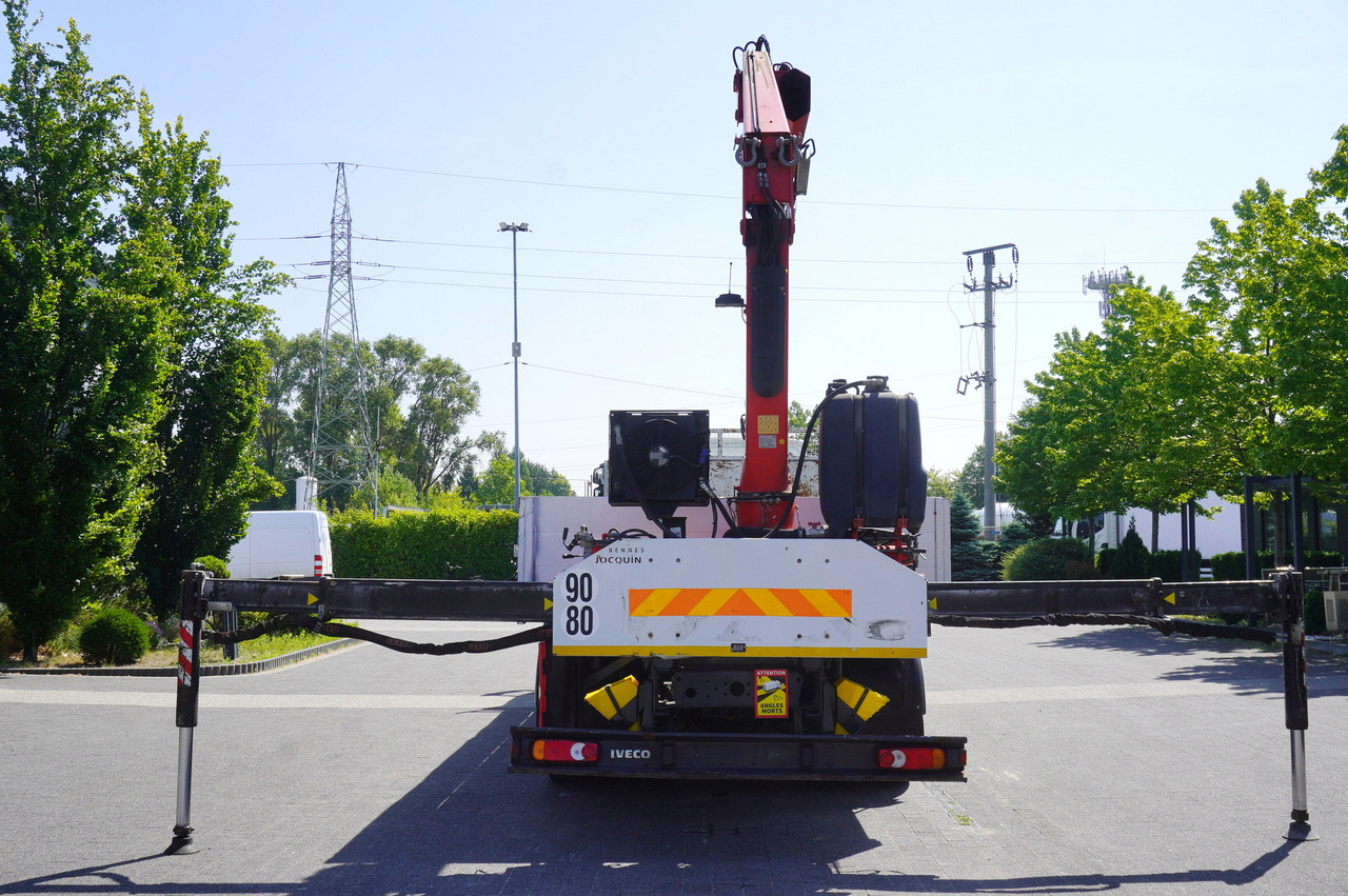 IVECO EUROCARGO 190-280L / FASSI F135A / 8 M / Lift cap. 5580 kg - Camião de caixa aberta/ Plataforma, Caminhão grua: foto 4 IVECO EUROCARGO 190-280L / FASSI F135A / 8 M / Lift cap. 5580 kg - Camião de caixa aberta/ Plataforma, Caminhão grua: foto 4