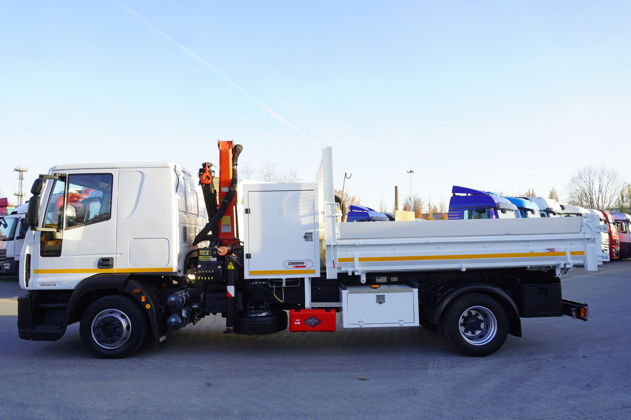 IVECO Eurocargo 120E18 Crane Palfinger / 3-way tipper / sleeper cab - Caminhão basculante, Caminhão grua: foto 5 IVECO Eurocargo 120E18 Crane Palfinger / 3-way tipper / sleeper cab - Caminhão basculante, Caminhão grua: foto 5