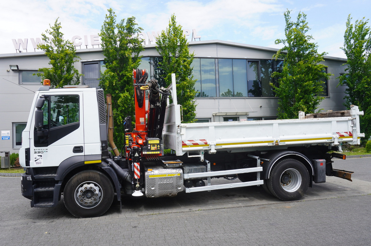 IVECO STRALIS 330 E6 / FASSI 195A 8.5 T / 3-side tipper - Caminhão grua: foto 3 IVECO STRALIS 330 E6 / FASSI 195A 8.5 T / 3-side tipper - Caminhão grua: foto 3