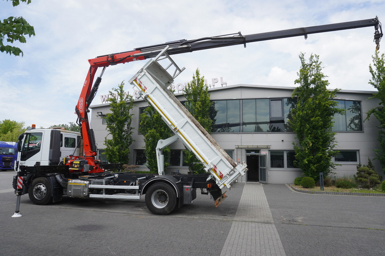 IVECO STRALIS 330 E6 / FASSI 195A 8.5 T / 3-side tipper - Caminhão basculante, Caminhão grua: foto 4 IVECO STRALIS 330 E6 / FASSI 195A 8.5 T / 3-side tipper - Caminhão basculante, Caminhão grua: foto 4